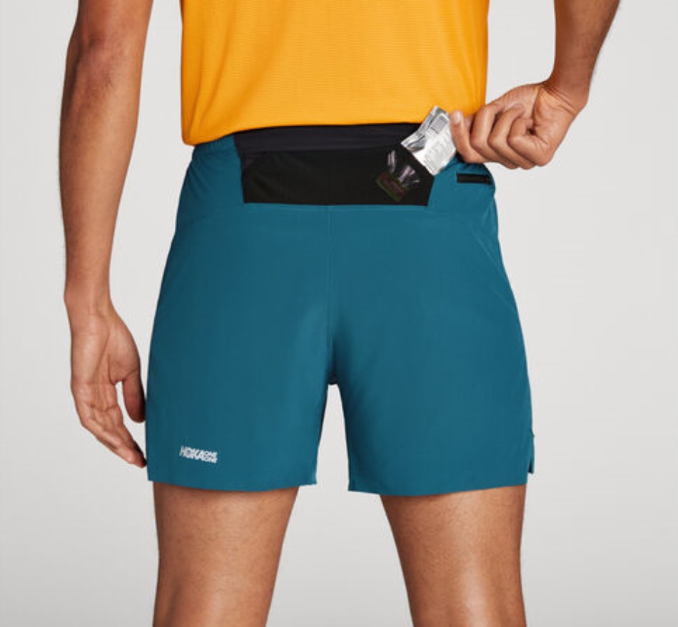 Hoka Glide 5''Short Blue Coral
