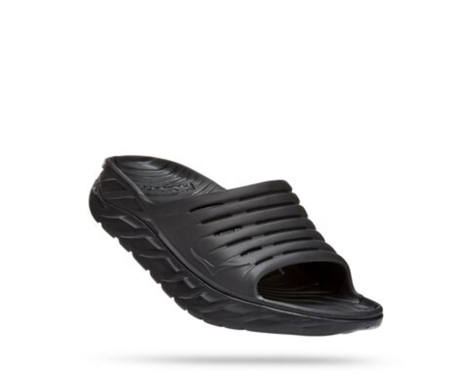 ORA Recovery Slide Hoka Black