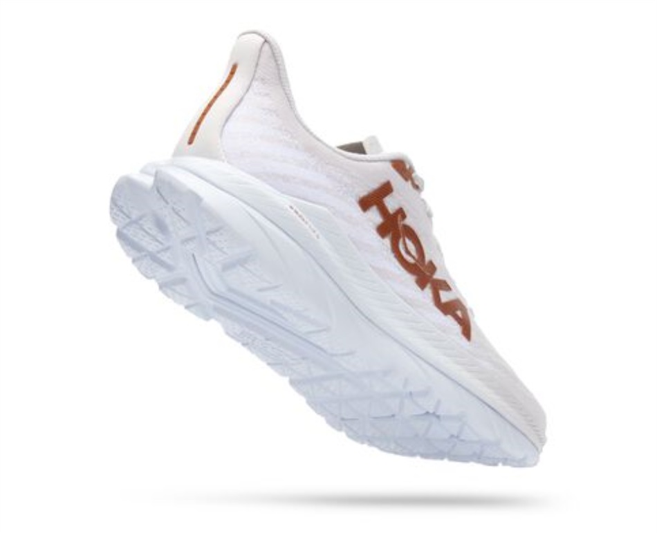 Hoka Mach 5 White Copper