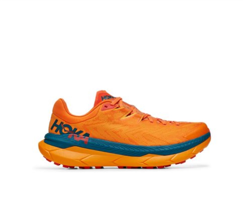 Hoka Tecton X Persimmon Orange Radiant Yellow