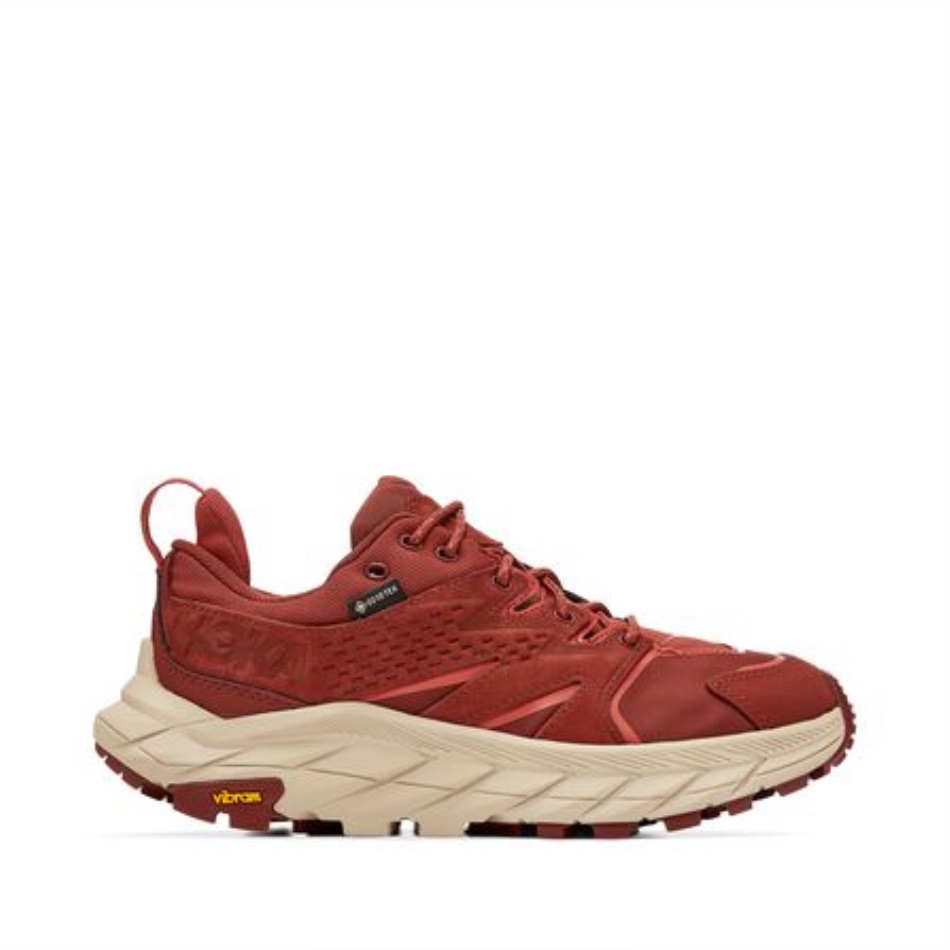 Anacapa Low GTX Hoka Cherry Mahogany Hot Sauce