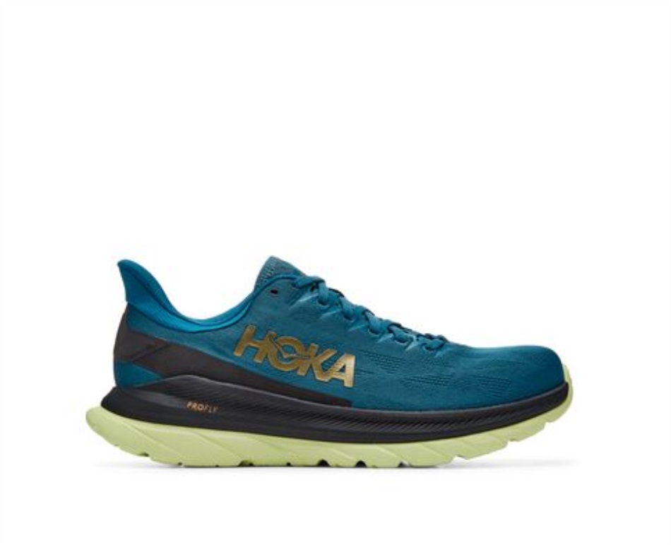 Hoka Mach 4 Blue Coral Black