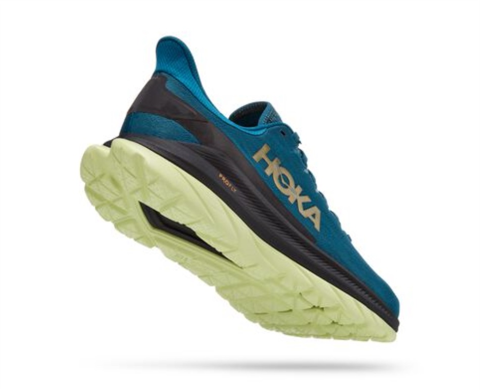 Hoka Mach 4 Blue Coral Black