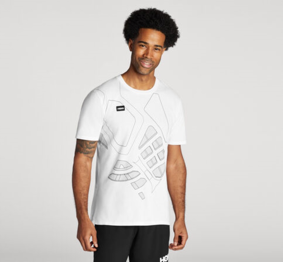 Hoka All-Day Tee White