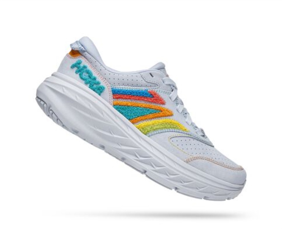 Hoka Bondi L Embroidery Arctic Ice Atlantis