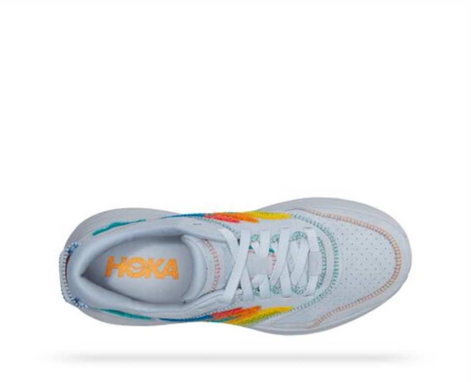 Hoka Bondi L Embroidery Arctic Ice Atlantis