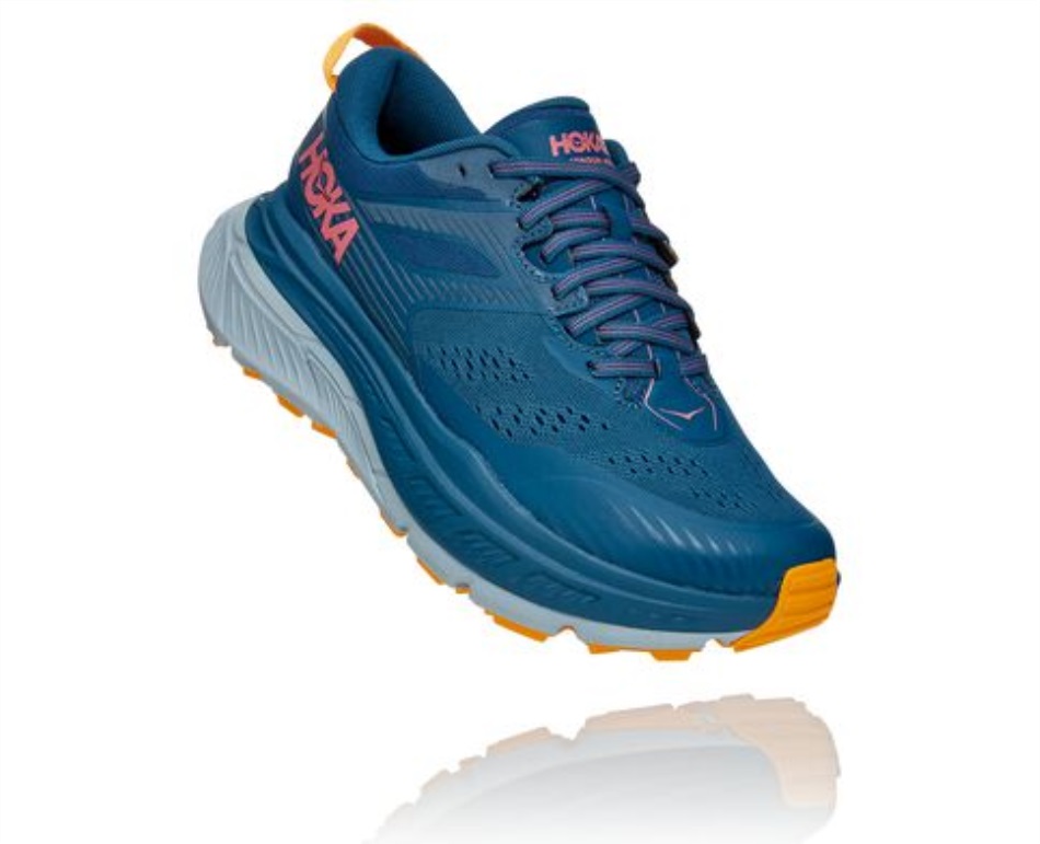 Hoka Stinson ATR 6 Moroccan Blue Saffron