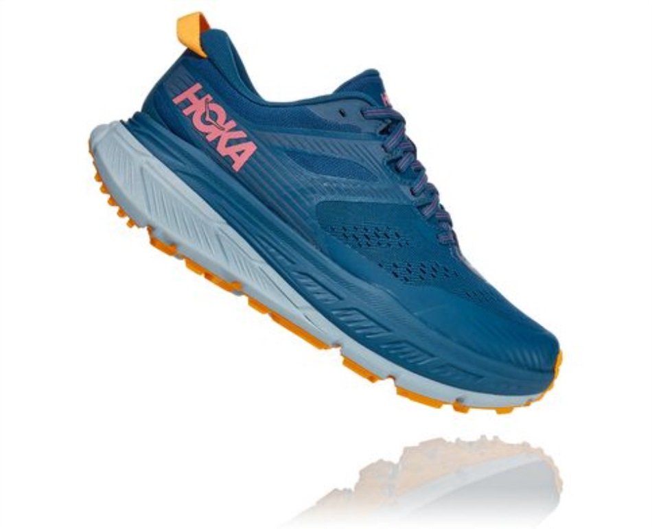 Hoka Stinson ATR 6 Moroccan Blue Saffron