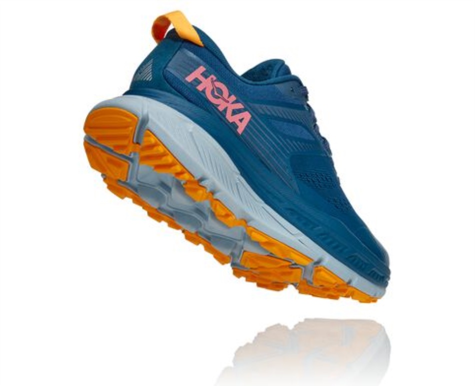 Hoka Stinson ATR 6 Moroccan Blue Saffron