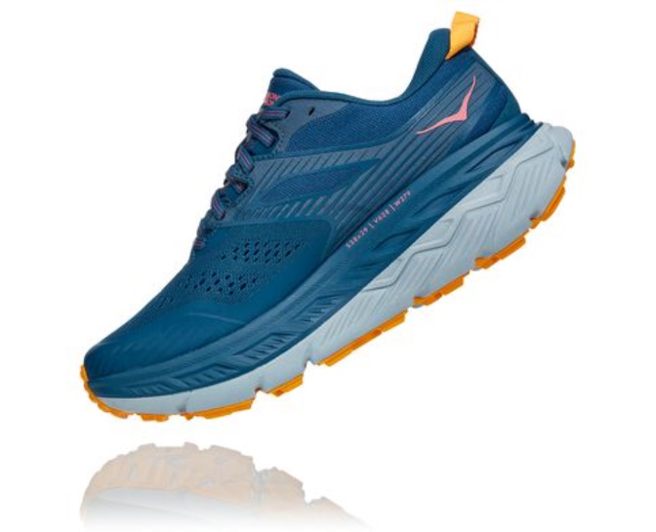 Hoka Stinson ATR 6 Moroccan Blue Saffron
