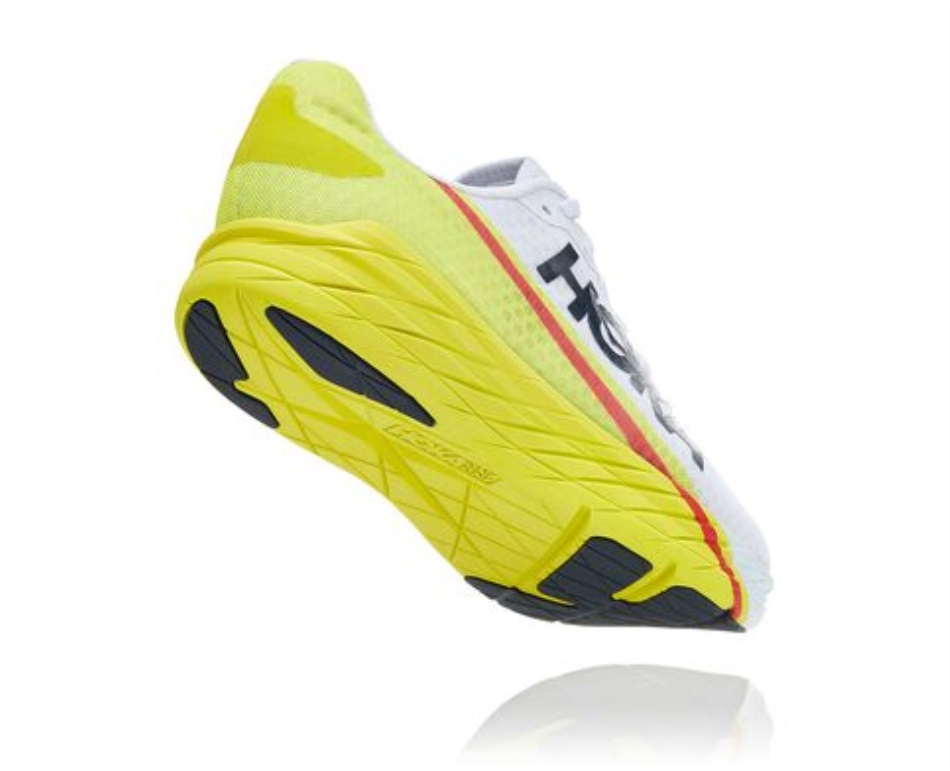 Hoka Rocket X White Evening Primrose
