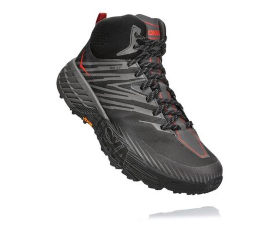 Speedgoat Mid GTX 2 Hoka Anthracite Dark Gull Grey