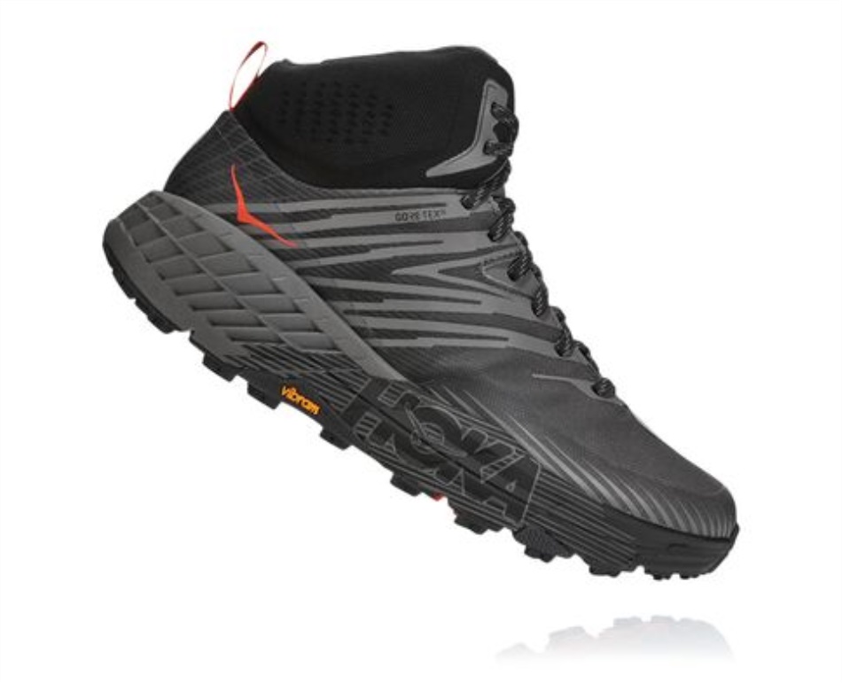 Speedgoat Mid GTX 2 Hoka Anthracite Dark Gull Grey