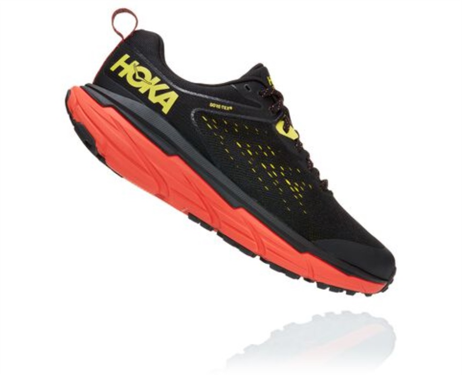 Hoka Challenger ATR 6 GTX Black Green Sheen