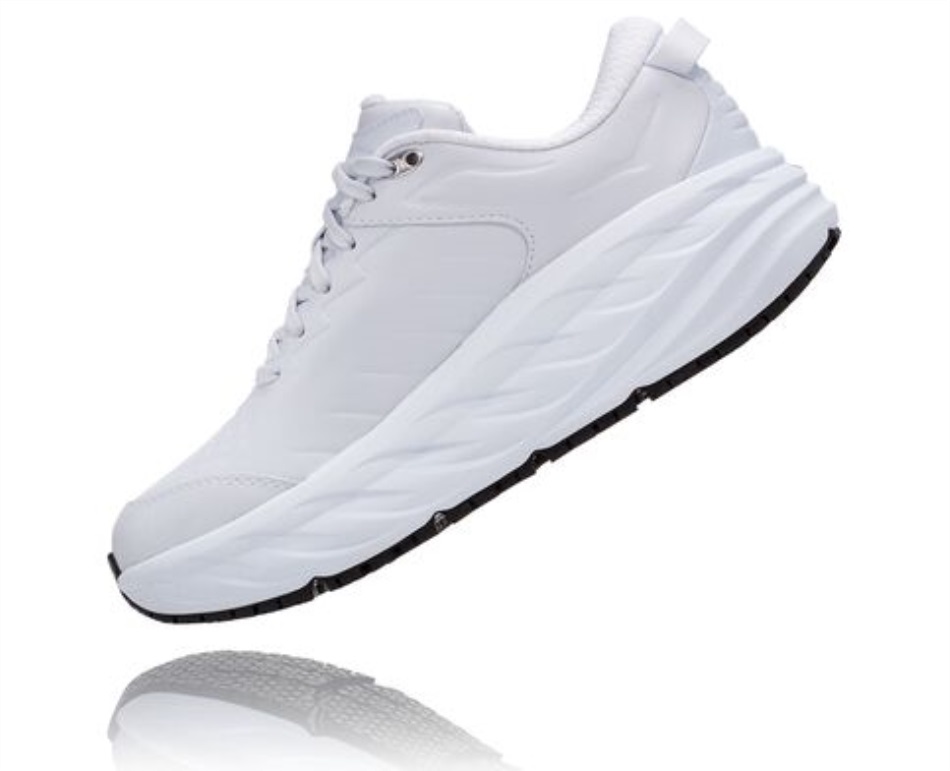 Bondi SR White Hoka