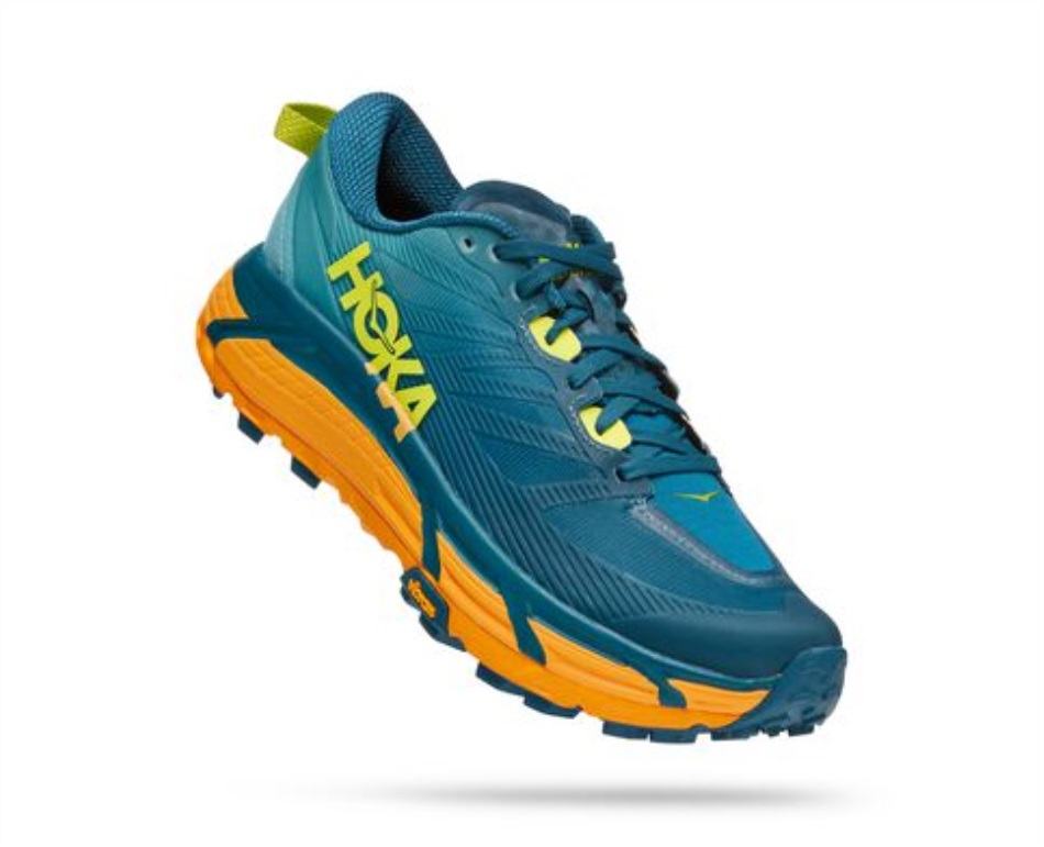 Mafate Speed 3 Hoka Coastal Shade Radiant Yellow