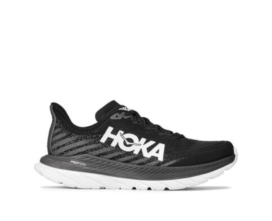 Hoka Mach 5 Black Castlerock