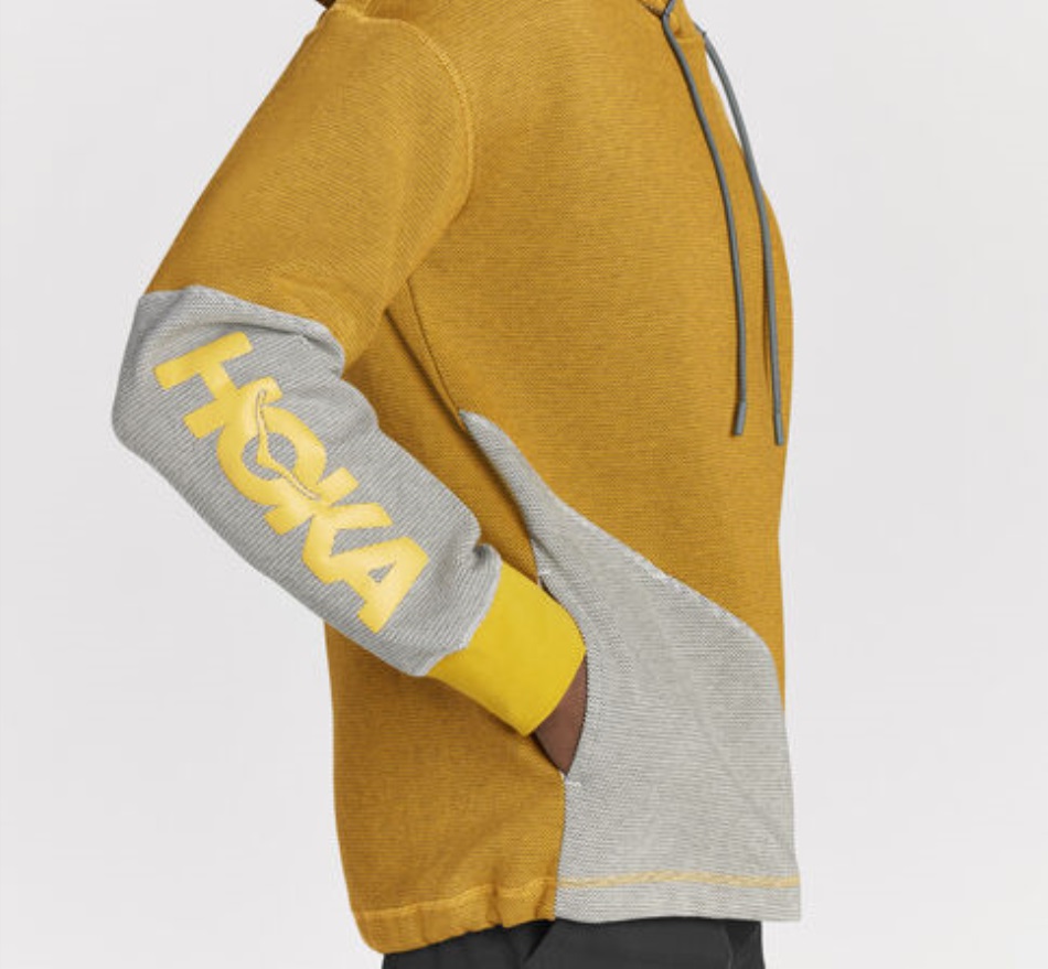 Hoka All-Day Hoodie Golden Yellow