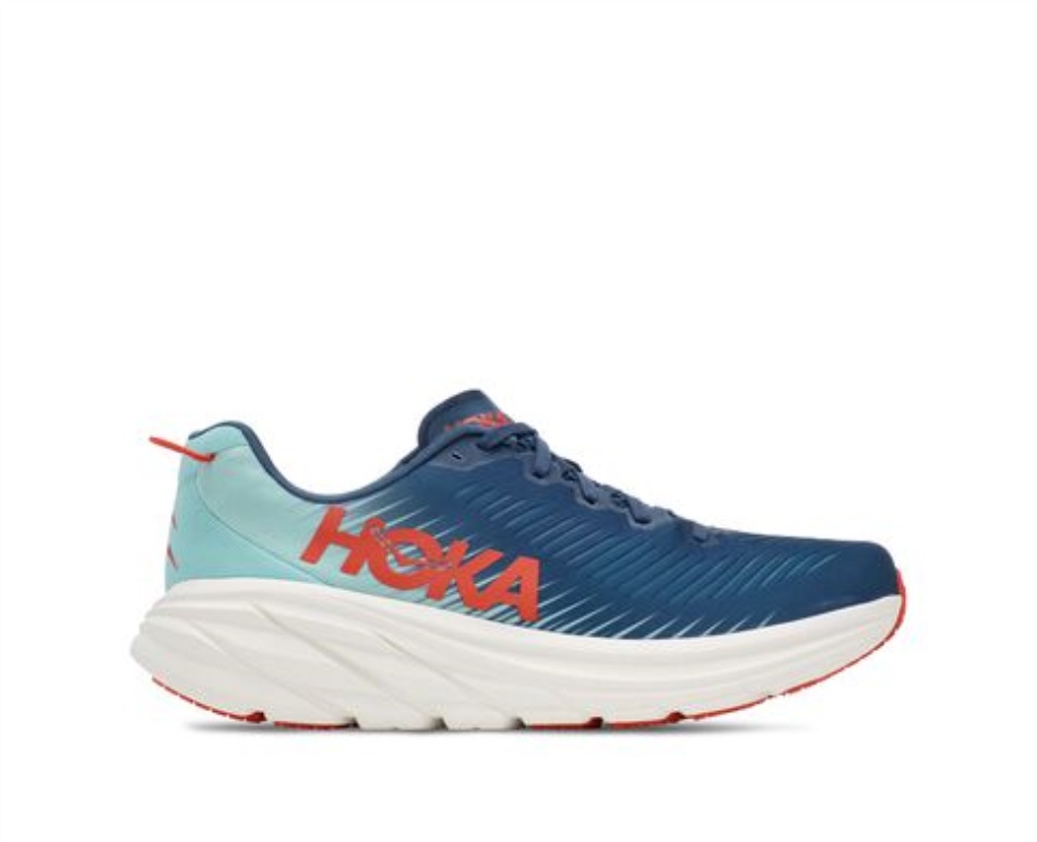 Hoka Rincon 3 Real Teal Eggshell Blue