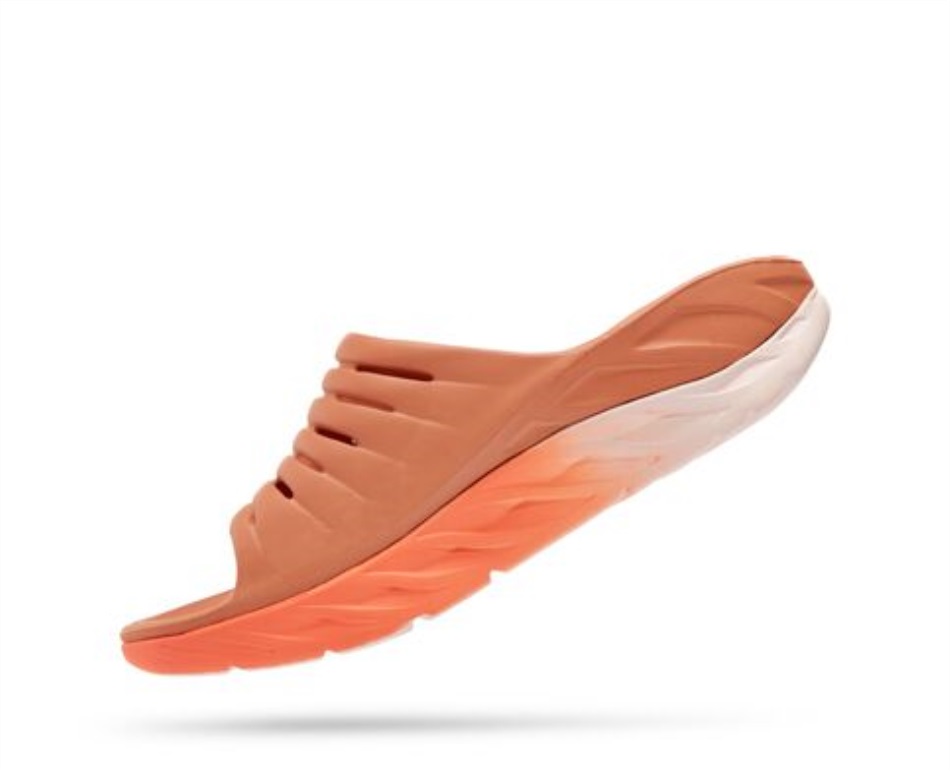 Ora Recovery Slide Hoka Baked Clay Camellia