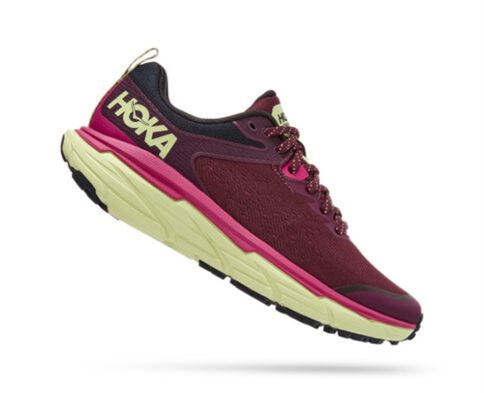Hoka Challenger ATR 6 Grape Wine Butterfly