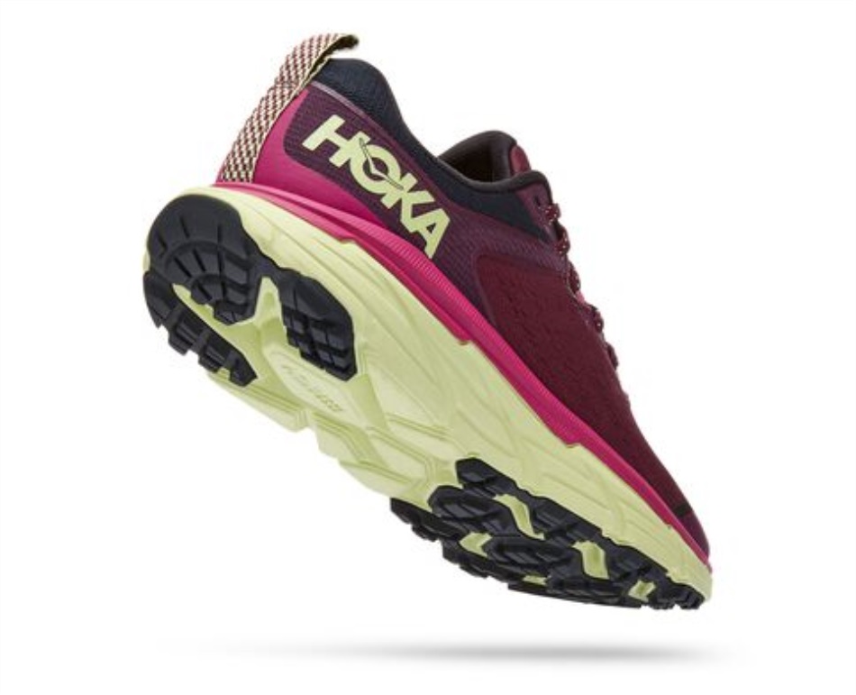 Hoka Challenger ATR 6 Grape Wine Butterfly
