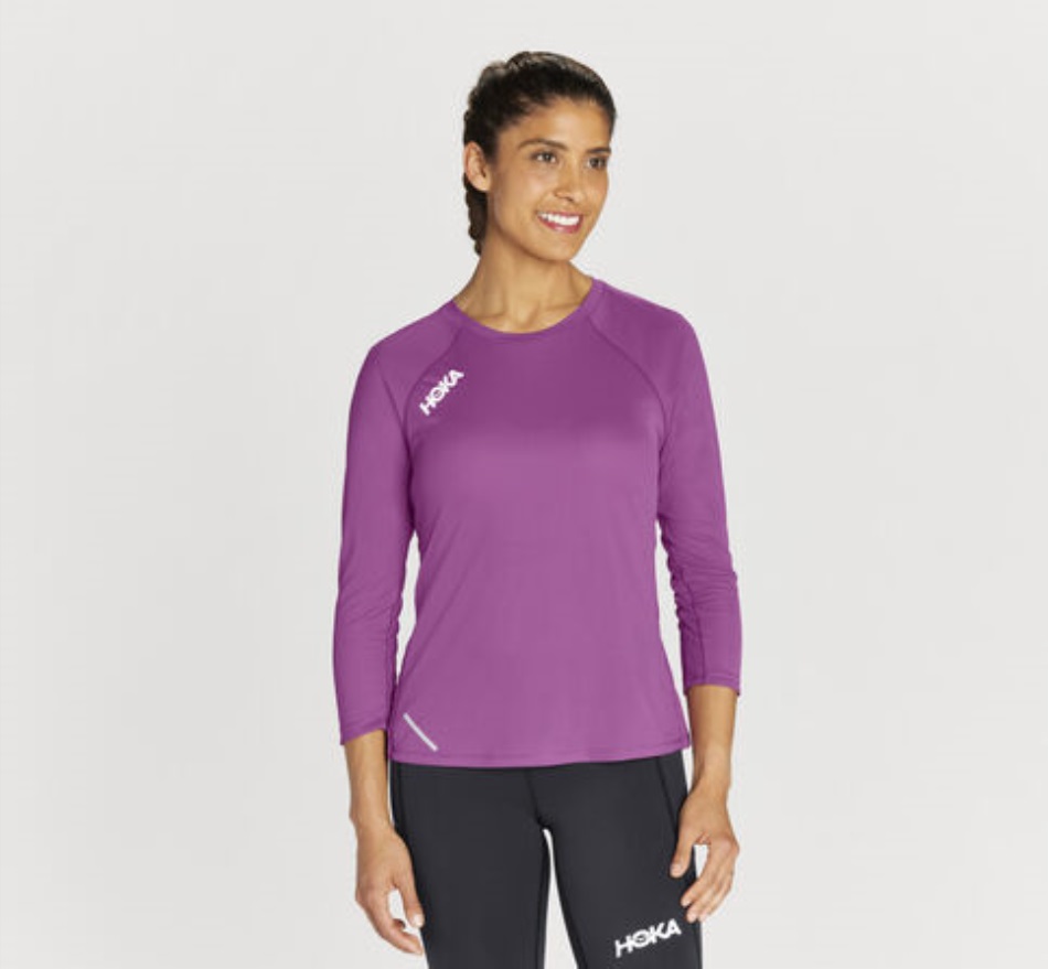 Glide 3 4 Sleeve Hoka Beautyberry