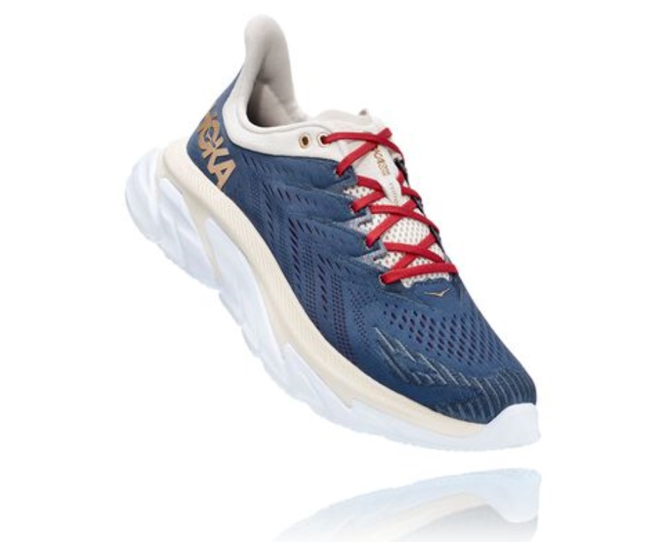 Hoka Clifton Edge Vintage Indigo Tofu