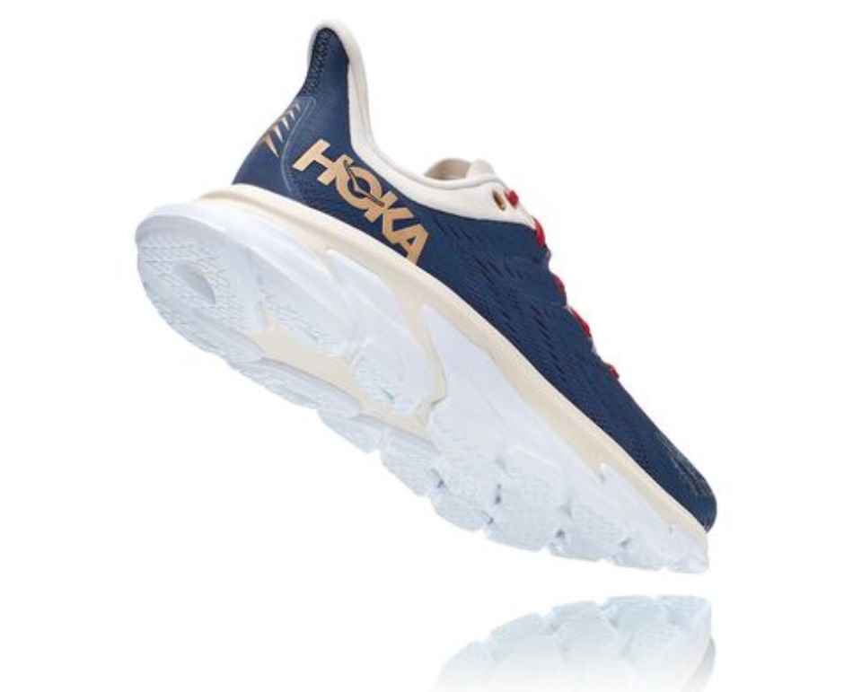 Hoka Clifton Edge Vintage Indigo Tofu