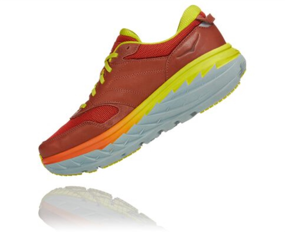 Hoka Bondi L Auburn Chili