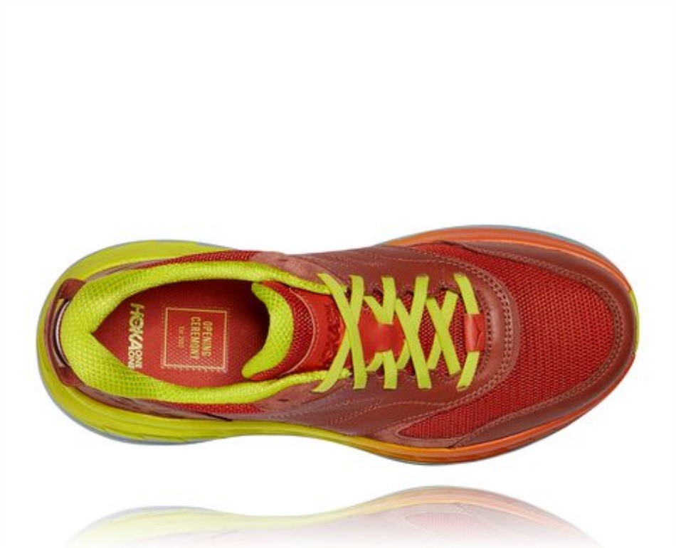 Hoka Bondi L Auburn Chili