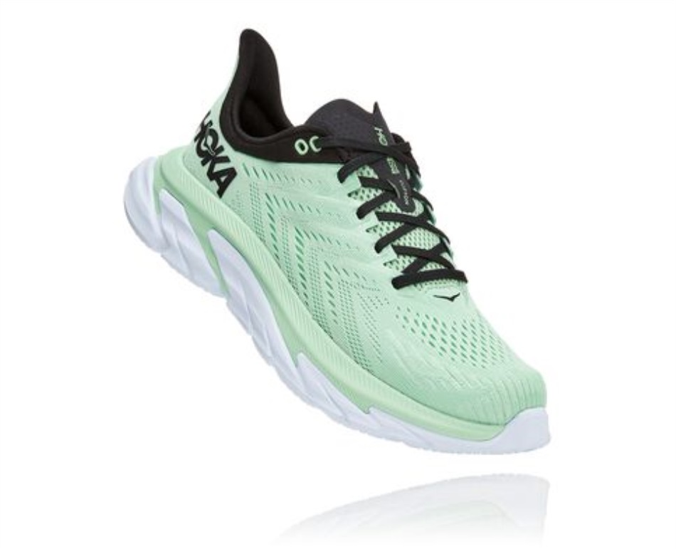 Hoka Clifton Edge Green Ash Outer Space