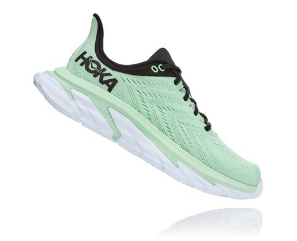 Hoka Clifton Edge Green Ash Outer Space