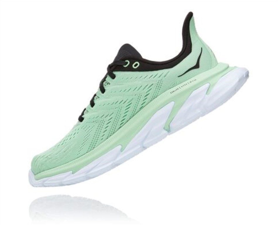 Hoka Clifton Edge Green Ash Outer Space