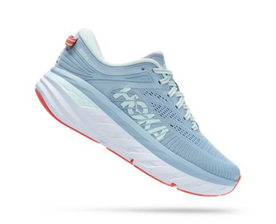 Bondi 7 Hoka Blue Fog Blue Glass
