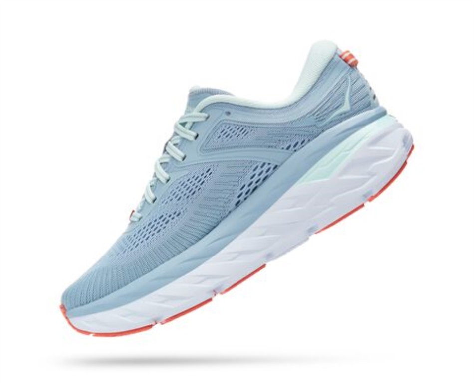 Bondi 7 Hoka Blue Fog Blue Glass