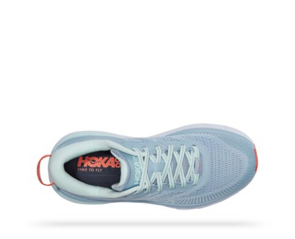 Bondi 7 Hoka Blue Fog Blue Glass
