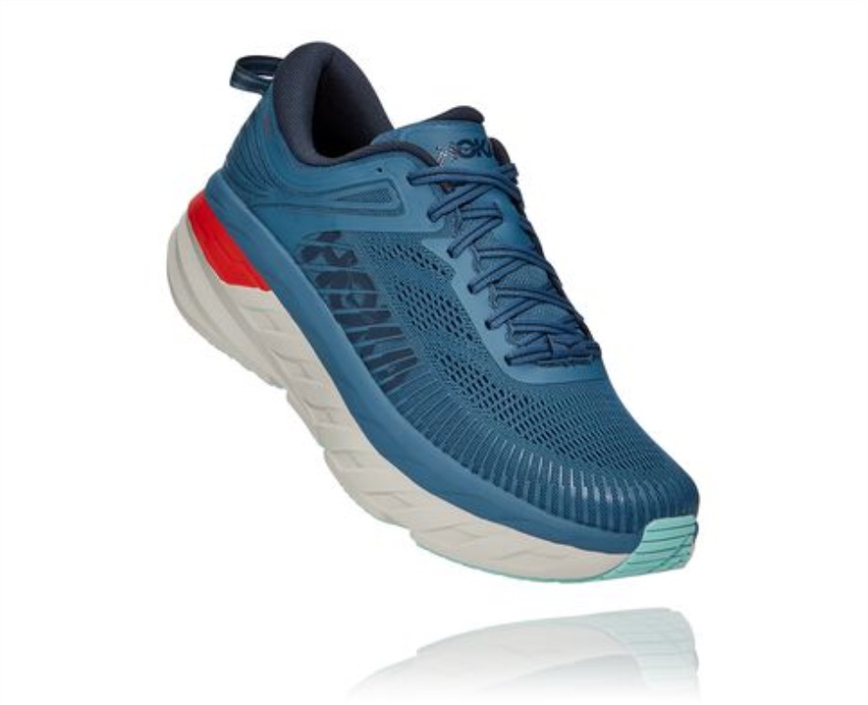 Bondi 7 Hoka Real Teal Outer Space