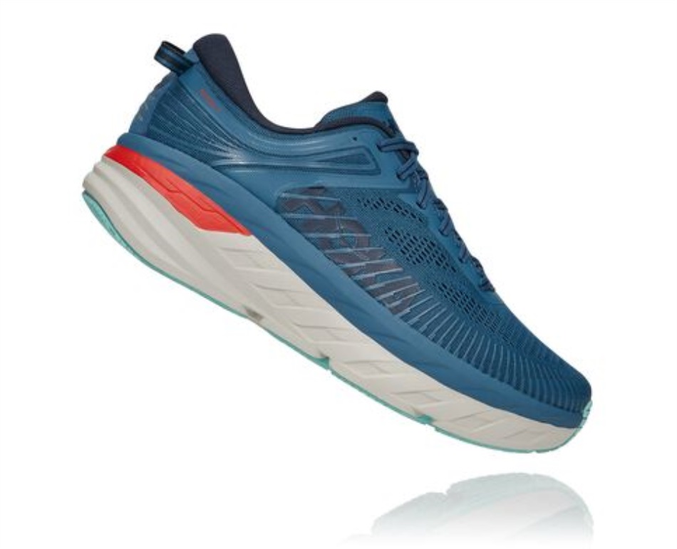 Bondi 7 Hoka Real Teal Outer Space