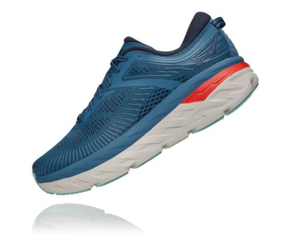 Bondi 7 Hoka Real Teal Outer Space