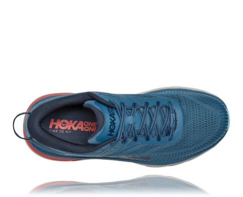 Bondi 7 Hoka Real Teal Outer Space
