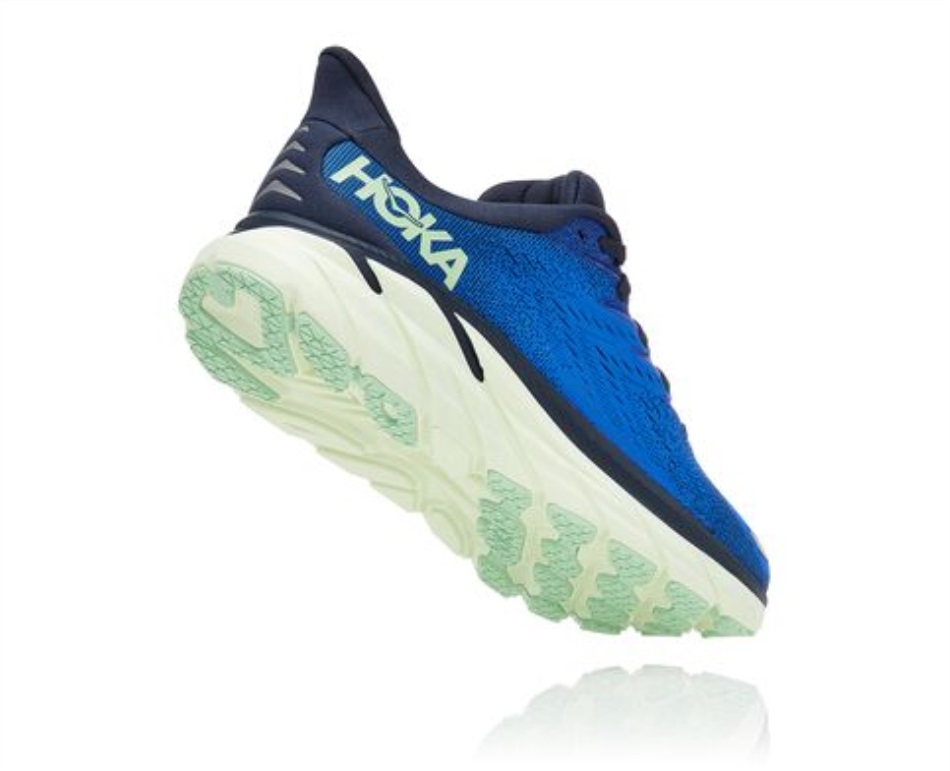 Clifton 8 Hoka Dazzling Blue Outer Space