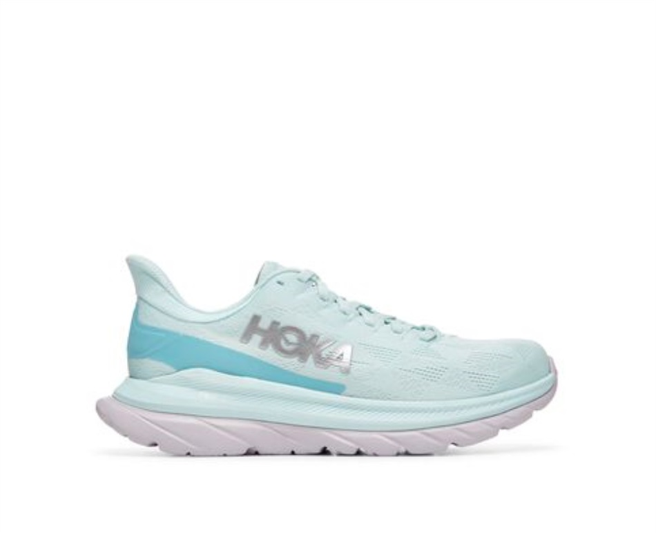 Hoka Mach 4 Blue Glass Coastal Shade