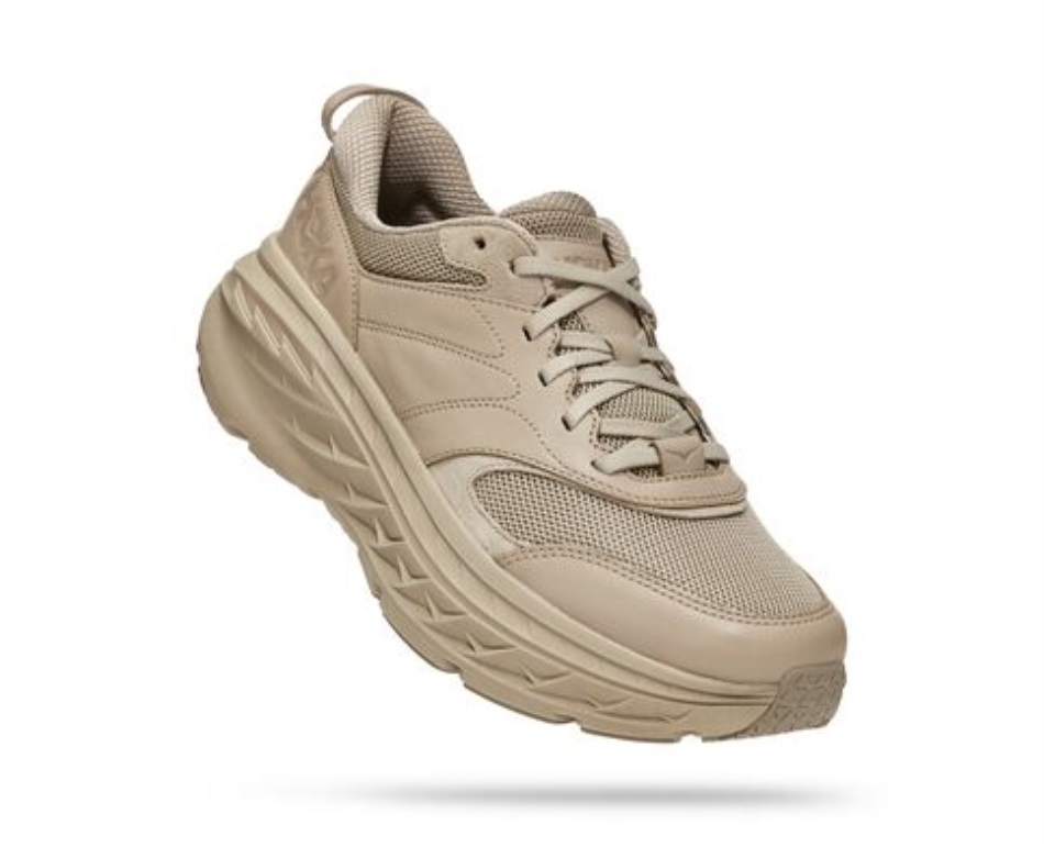 Bondi L Hoka Oxford Tan