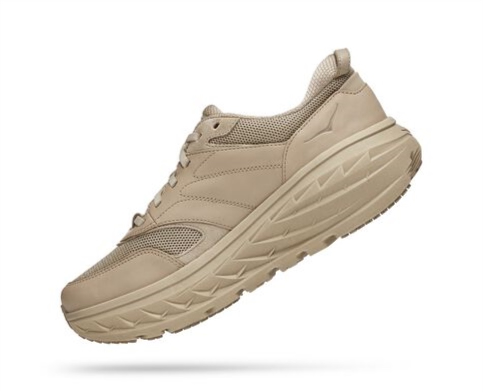 Bondi L Hoka Oxford Tan