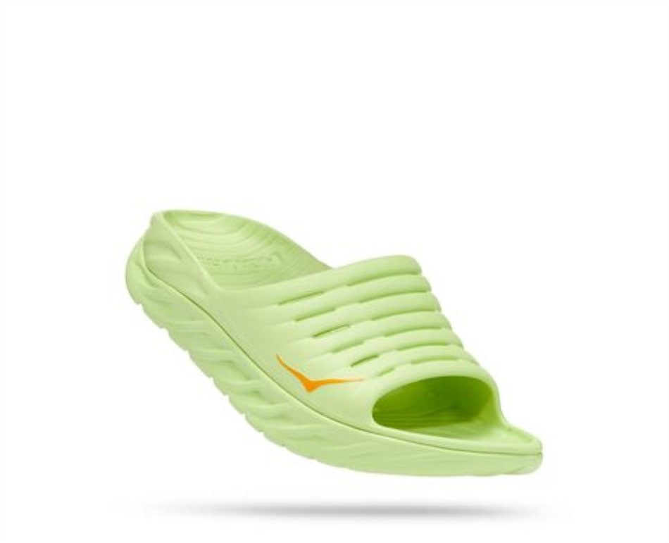 Ora Recovery Slide Hoka Butterfly Radiant Yellow