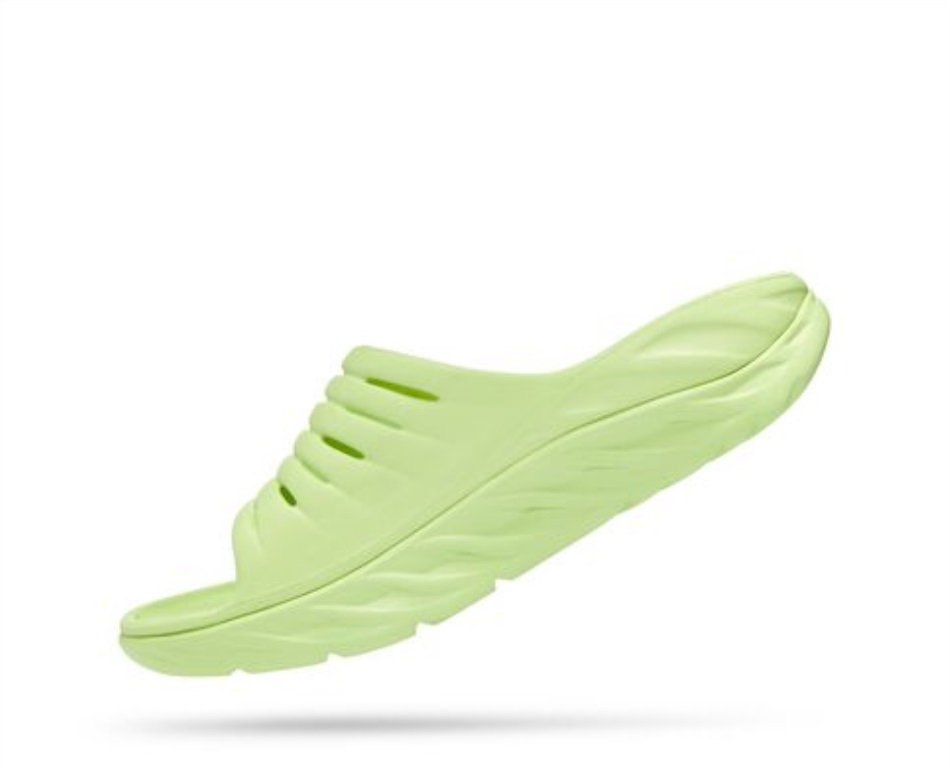 Ora Recovery Slide Hoka Butterfly Radiant Yellow