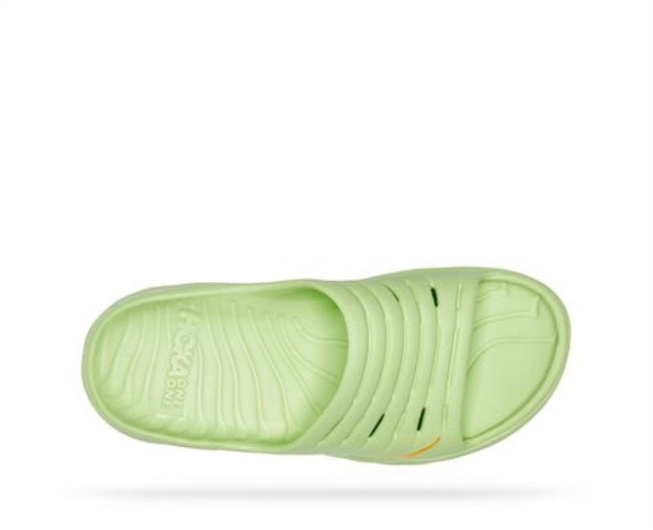 Ora Recovery Slide Hoka Butterfly Radiant Yellow