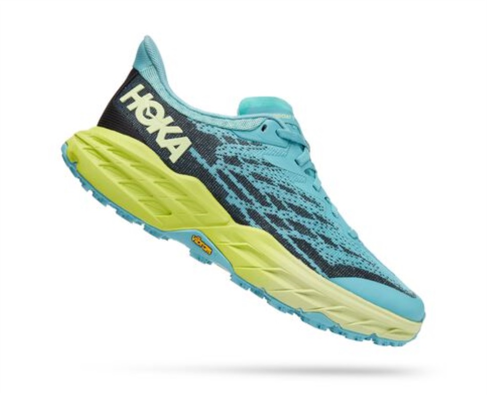 Speedgoat 5 Hoka Coastal Shade Green Glow