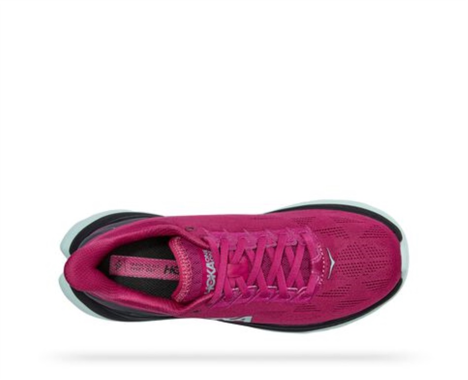 Mach 4 Hoka Festival Fuchsia Black